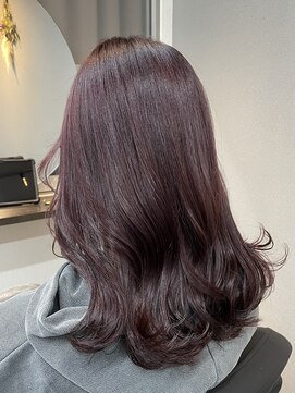 エストヘアーバイ フレンズ 新宿店(est hair by friends) ピンクラベンダー