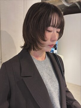 エト 梅田(eto) ミディアムウルフカット