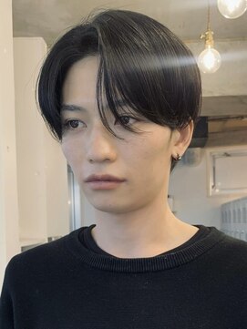 フィフス 渋谷(fifth) 渋谷フェザーパーマニュアンスセンターパート大人ビジネスカルマ