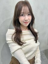 ナナローネス 渋谷(nana loness)&nbsp;レイヤーカット　くびれレイヤー　くびれ巻き　顔まわりレイヤー