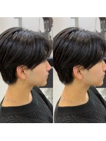 ブライト(BRIGHT)&nbsp;曲がる縮毛矯正センターパート