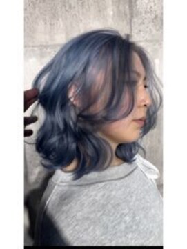 メゾン(Maison) ダブルカラー/ブルーシルバー/ブルーカラー