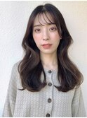 韓国レイヤーくびれブリーチなし小顔ミディ/春カラー◎p戸田公園