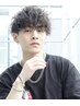 【バシッとかけるなら】メンズカット+スパイラルパーマ+眉カット+保湿TR