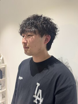 モリオフロムロンドン 大宮店(morio from London) マッシュ×シャドウパーマ【かほ】