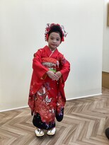 ミノル(MINORU)&nbsp;七五三 七歳 着付けヘアメイク