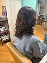 フルール(fleur)&nbsp;無造作ミディアムパーマ