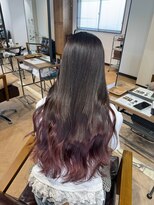 ラフィネ 成増店(raffine)&nbsp;【 raffine 君島 】ピンクグラデーション髪質改善/成増