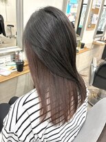ヘアアンドメイク 心座(hair&make)&nbsp;大人女性の髪質改善×ピンクインナーカラー