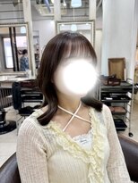ヘアーアンドメイク シークタチカワ 立川店(Hair&Make Seek) 秋のオリーブグレー×くびれレイヤー
