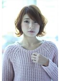 どの角度からも自信持てる☆外ハネショートボブ☆