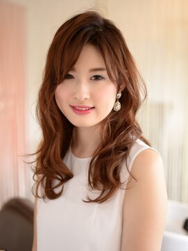 アイナヘア(aina HAIR) 【aina hair/代々木公園代々木八幡】透明感のあるロングウエーブ