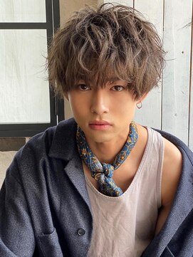 アグ ヘアー フラワー 葛西店(Agu hair flower) 《Agu hair》ソフトスパイラルパーマ ゆるふわマッシュ