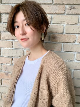 ミィ 表参道(mee.) 【mee.】ハセガワヒトシふんわりショートボブ☆表参道