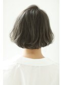 伸ばしかけ/小顔/ふわミディ/厚めバング/トリートメント