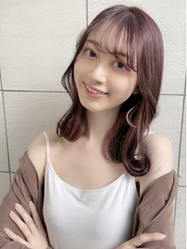 セレナ ヘアアンドネイル(CELENA hair&nail) 大人かわいいくびれセミディ