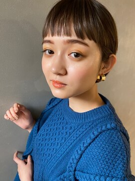 パーク(PARK) 【PARK】シースルーブランドバング×ラウンドショート