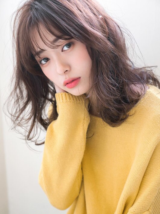 大人気♪【今までにない透明感が長続き】デザインカット+Ｎ.カラー+ケアTR 