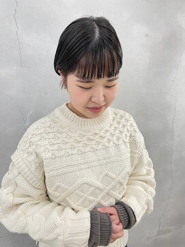 エンドリンク(endlink) マッシュショート×前髪インナー