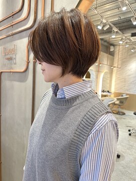 ロンド エスポワール 錦糸町(Lond espoir) 【工藤昴】グレージュカラーボブウルフココアベージュ【錦糸町】