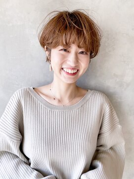 アルバム 渋谷パルコ(ALBUM) ★ふわっとショート_ふんわりカールショコラアッシュ_48882☆