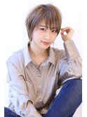 20代30代40代50代ショコラベージュふんわりカールベビーバング