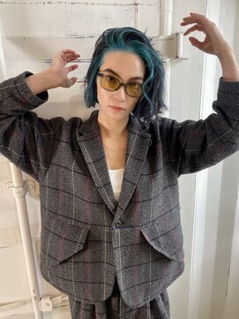 チクロヘアー(Ticro hair) Ticrohair大石_デザインカラー