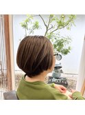 ハイライト、ショートボブ