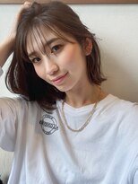 ヘアーサロン クスキ(hair salon KUSUKI) 外はねボブ　肩につかないくらい