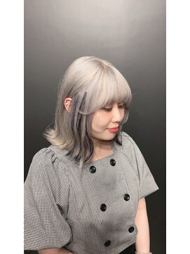 ゲーム 原宿店(GAME) ホワイトベージュ/オージュア/ダブルカラー/髪質改善/原宿