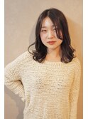 韓国前髪 シースルー ミディアム ヨシンモリ