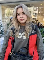 タイドヘア 茨木店(TIDE HAIR)&nbsp;【海外HAIR】ハイトーンバタフライヘア