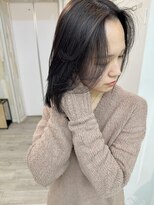 ナンバー アンフィール 渋谷(N° anfeel)&nbsp;【東田】こなれ感かき上げレイヤー/髪質改善/イルミナカラー