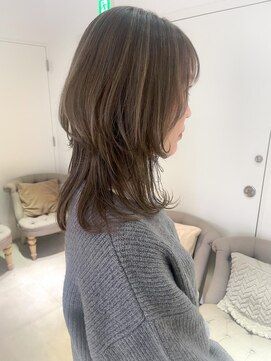 バブ バイネオリーブ(Bab by neolive) ハイライトナチュラルウルフ☆くびレイヤー