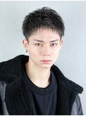 ソフトツイストパーマ　スパイキーショート