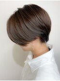 【COLO都甲】20代30代40代前下がりハンサムショートボブ