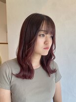 トワ(toi)&nbsp;カシスレッド/ブリーチなしダブルカラー/横浜