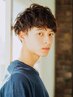 【メンズパーマはコレ!】メンズカット+メンズパーマ[マイクロバブル無料]茨木