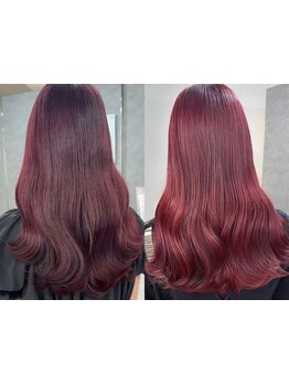 【渋谷】[次世代カラー×お悩み別カット]革新★イルミナカラー/ハイ透明感！アプリエカラーで旬色が叶う♪