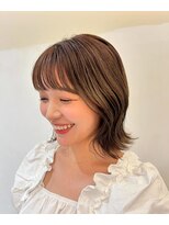 ヘアーズ ギャラリー 堺店(Hair's Gallery)&nbsp;外ハネレイヤーボブ /30代/40代/50代