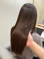 サロン LH(salon LH) ストレートロング/チョコレートブラウン/艶髪
