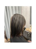 白髪ぼかし