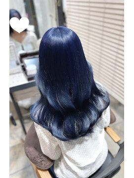 ネオリーブアオバ 高田馬場店(Neolive aoba) ダブルカラー☆ネイビー