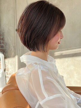 アフロート ルヴア(AFLOAT RUVUA) 似合わせ ショート ボブ 30代 40代 小顔 新宿 ひし形 前上がり