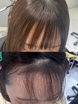 バイエイト(X８)&nbsp;クロスパーマで理想の前髪に