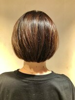 ヘアーポケット 恵比寿(hair pocket)&nbsp;明るめ大人ボブ/髪質改善/透明感カラー/小顔カット/30代/40代