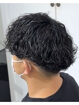 メンズ サロン ドット トウキョウ 町田店(men's salon dot. tokyo)&nbsp;刈り上げマッシュ×ツイストスパイラルパーマ