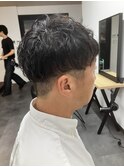 ニュアンスパーマ/メンズカット/ツーブロック/押上