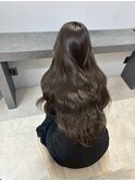 透明感オリーブロング