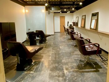 クウ(KU.)の写真/<松永駅から車で5分>スタイリスト2名だけのプライベートサロン◇丁寧なおもてなし×経験豊富な技術が光る！